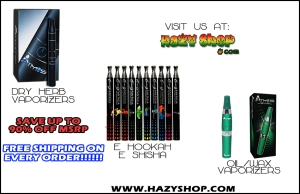 dry herb vaporizers e hookah pens